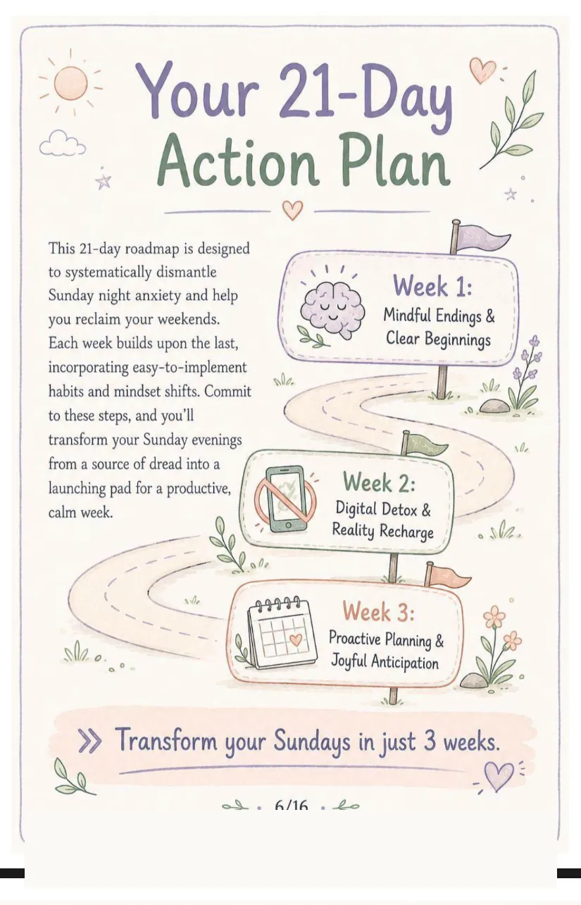 Real page: Your 21-Day Action Plan